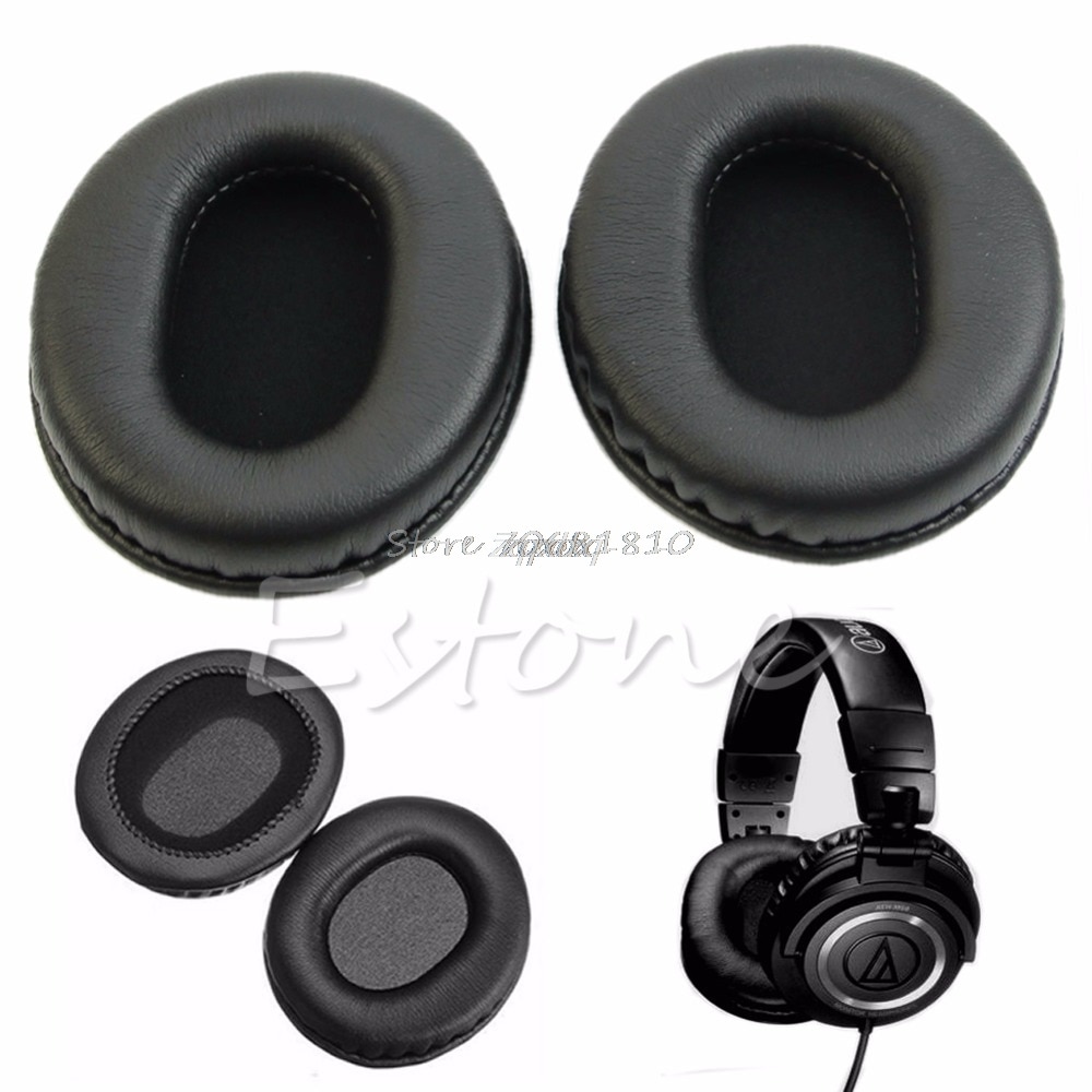 Replacement Ear Pads Cushion Parts For Audio Technica ATH-M50 ATH-SX1 Headset Who&Dropship